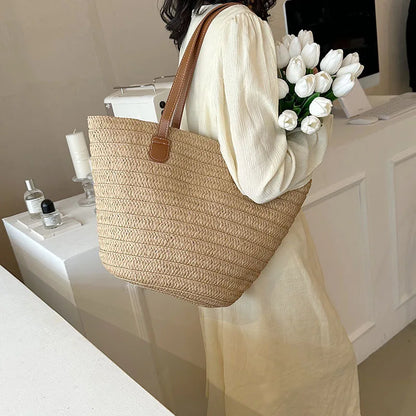 Premium Woven Beach Bag