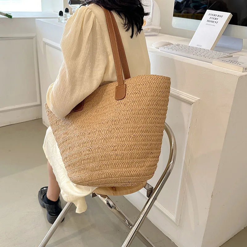Premium Woven Beach Bag
